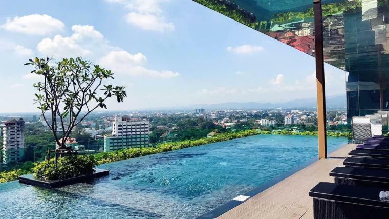 The Astra Luxury Condo In Town Chiang Mai Exterior foto